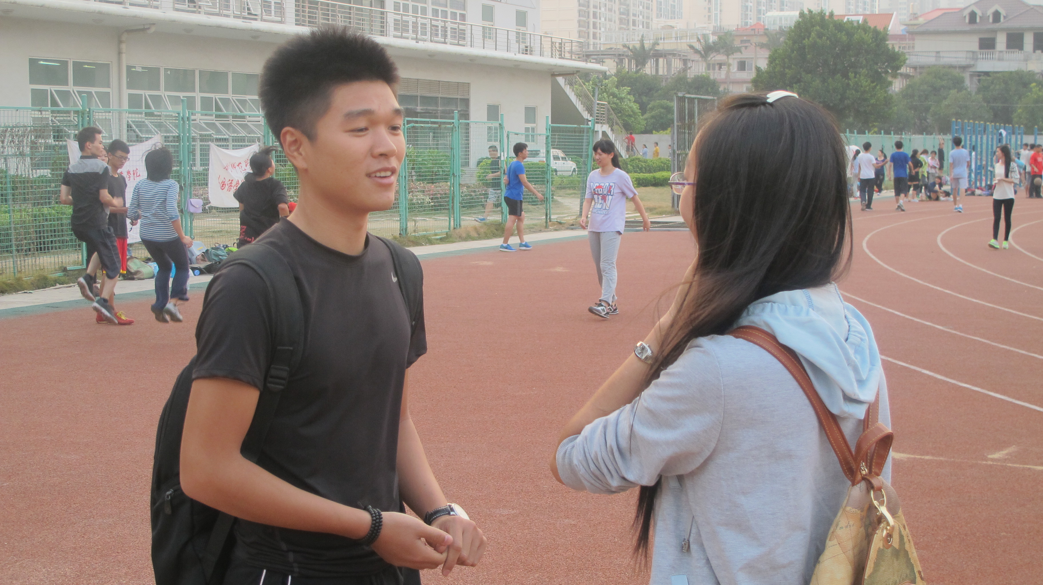 齐心协力,争创佳绩 ――数计学院备战第32届校运会赛前访谈